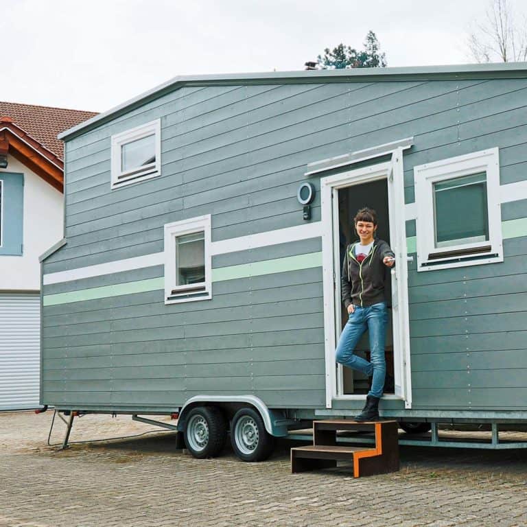 Leben im Tiny House in Deutschland Wasteland Rebel